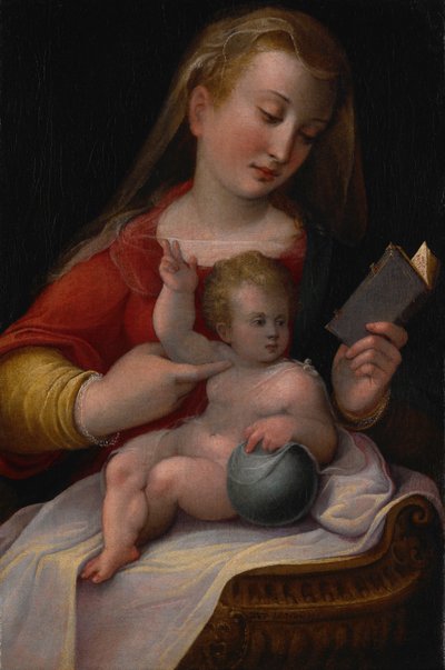 Madonna col Bambino da Barbara Longhi